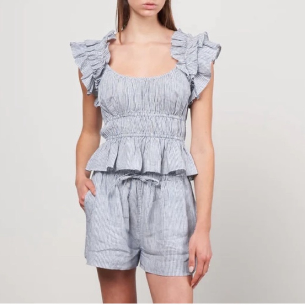 Ulla Johnson set (Paloma top and Asa shorts) - Picture 9 of 15